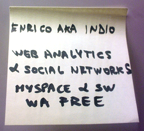 Web Analytics e Social Network: MySpace e Software WA free