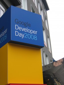 Totem dedicato al Google Developer Day