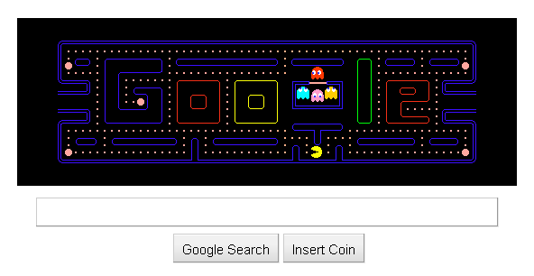Doodle di Google: Pacman