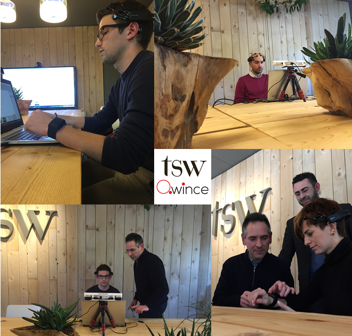 TSW e Qwince neuromarketing