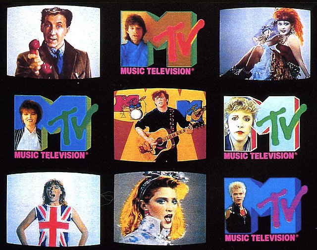 I Want My MTV! Campagna di Advertising MTV 1984