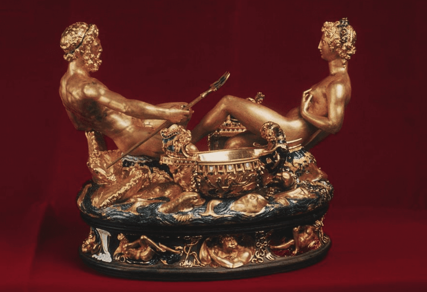 Benvenuto-Cellini-Saliera-di-Francesco-I-di-Francia