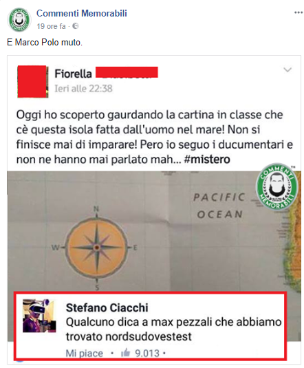 commenti memorabili community social 