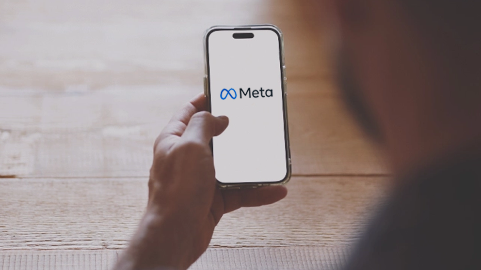 Mobile view of Meta
