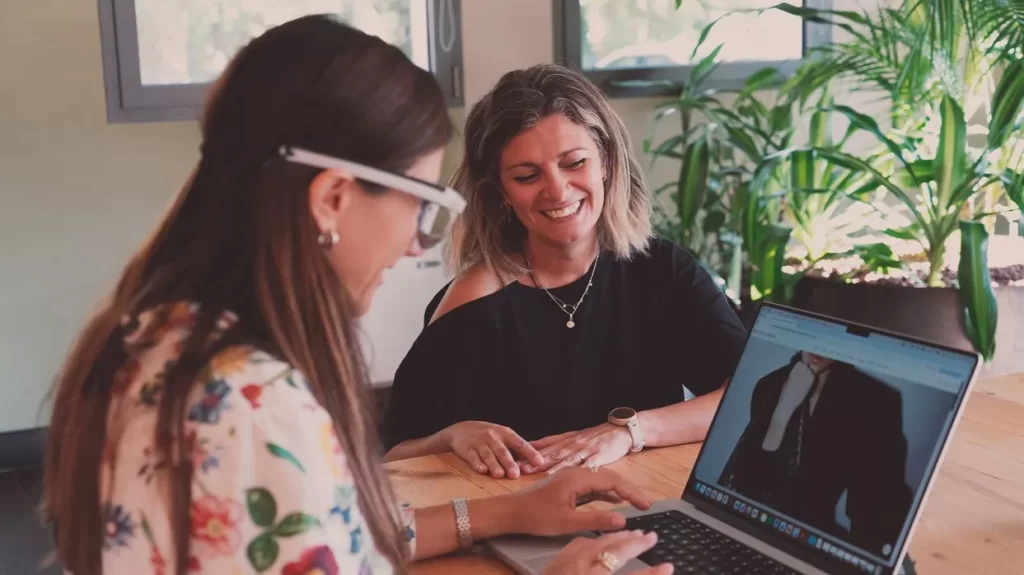 Eye tracking test on the Bottega Veneta website